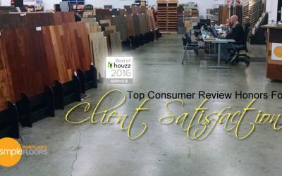 Top Consumer Review Honors For Flooring Client Satisfaction