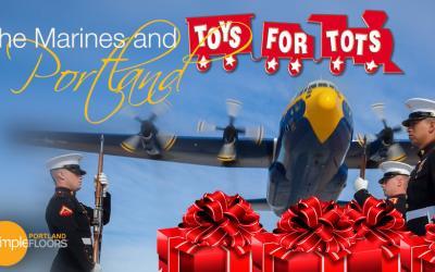 The Marines and Toys for Tots in PDX